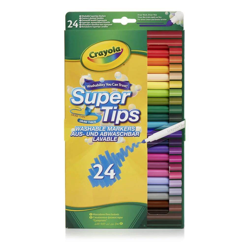 Crayola 24 Super Tips